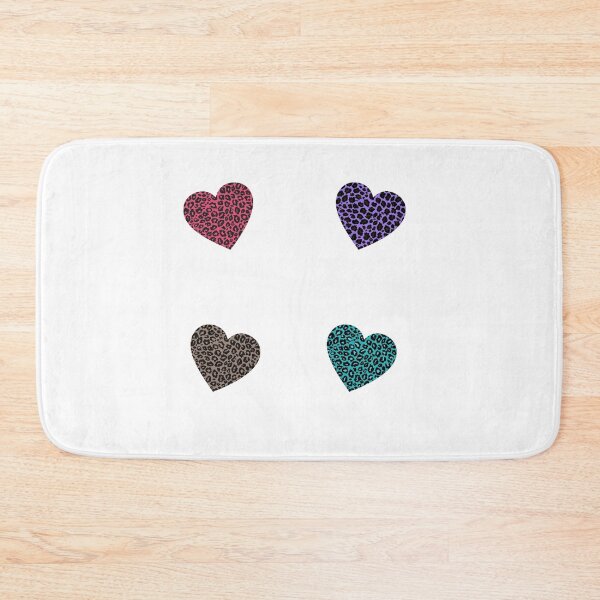 Item preview, colorful leopard pattern hearts - Leopard skin pattern designed and sold by Amalzaki.