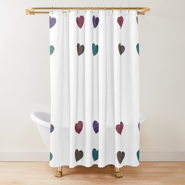Item preview, colorful leopard pattern hearts - Leopard skin pattern designed and sold by Amalzaki.