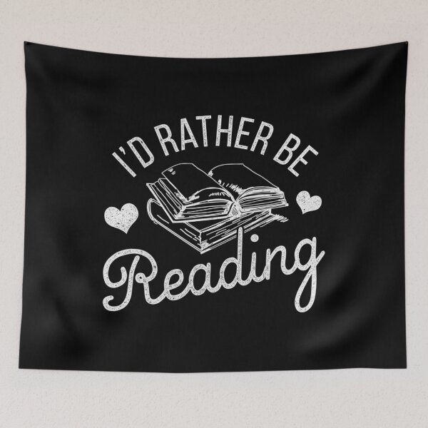 Item preview, Id Rather Be Reading designed and sold by DelauaMaald.