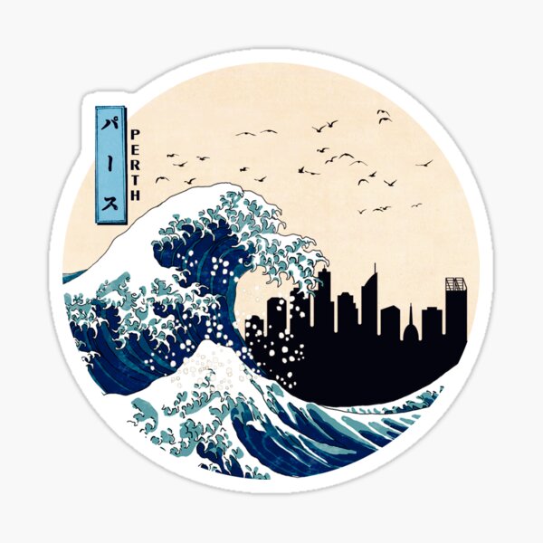 Item preview, Perth Kanagawa Wave designed and sold by DFerraz.