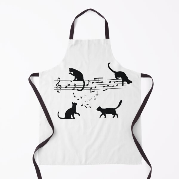 Item preview, Cats Playing Music Notes designed and sold by Blok45.