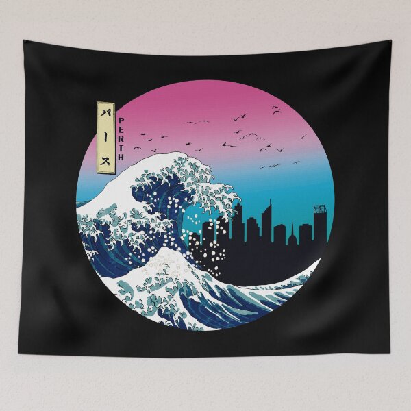 Artikelvorschau, Perth Kanagawa Wave 90er Jahre entworfen und verkauft von DFerraz.