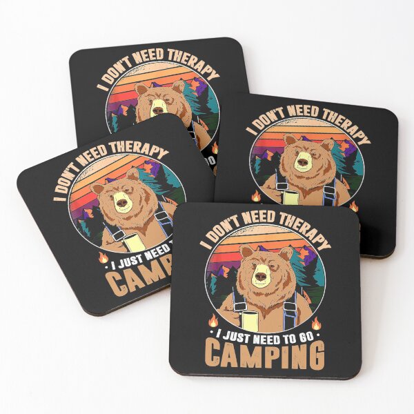Item preview, I don't need therapy, I just need to go camping designed and sold by dieuhuyen555.