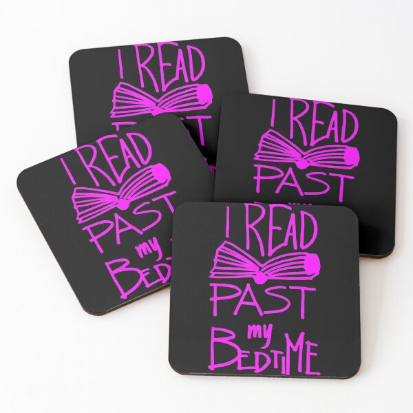 Item preview, I Read Past My Bedtime - Book Lover Reader designed and sold by DelauaMaald.