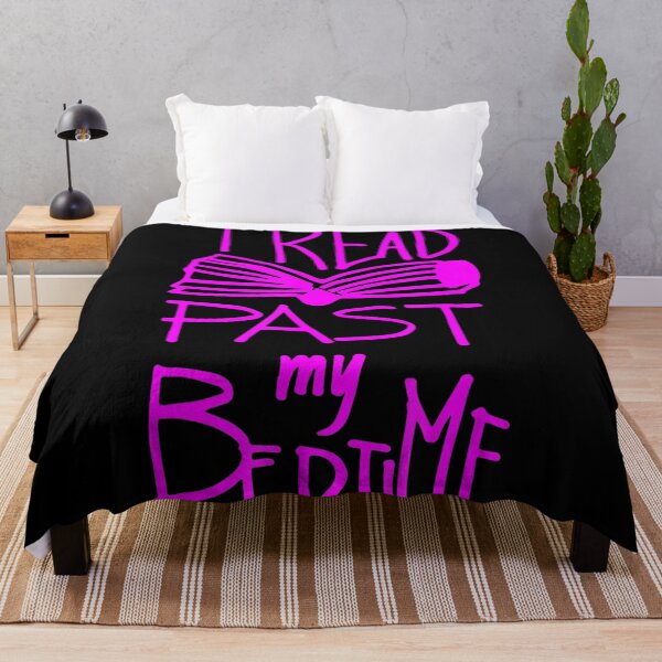 Item preview, I Read Past My Bedtime - Book Lover Reader designed and sold by DelauaMaald.