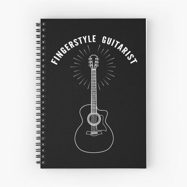Item preview, Fingerstyle Guitarist Acoustic Guitar Outline designed and sold by nightsworthy.