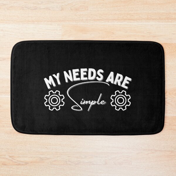 Item preview, My Needs Are Simple Shirt designed and sold by biwdrawing.