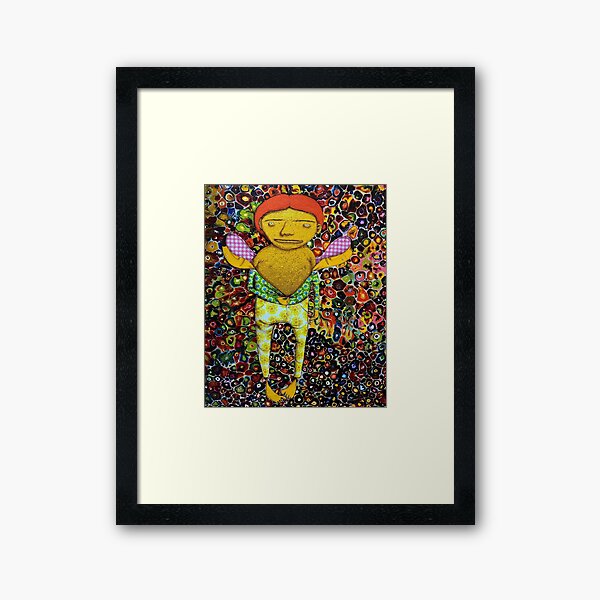 Butterfly Osgemeos Framed Art Print