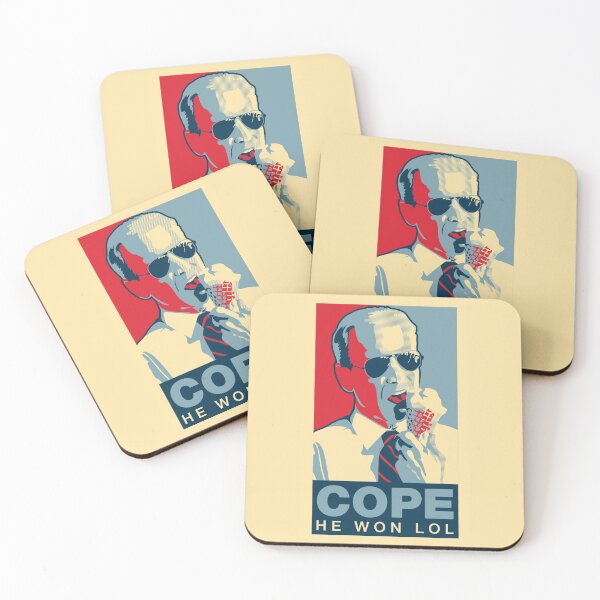 Item preview, Joe Biden "COPE" Obama style poster designed and sold by OwlishArts.
