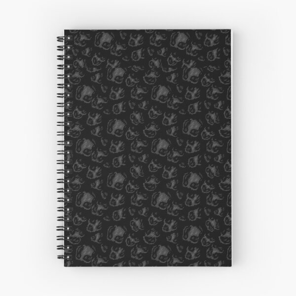 Item preview, black leopard pattern - black leopard skin pattern designed and sold by Amalzaki.