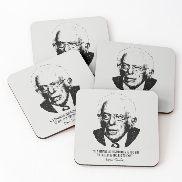 Item preview, Bernie Sanders Quote (Worn Design) designed and sold by politicalamity.
