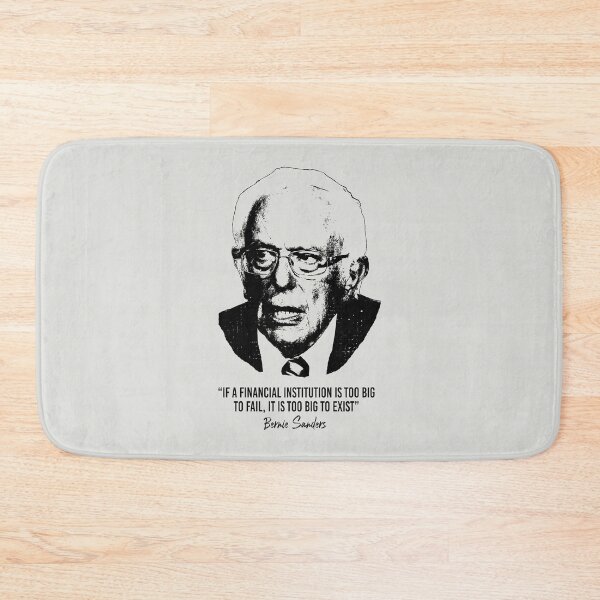 Item preview, Bernie Sanders Quote (Worn Design) designed and sold by politicalamity.