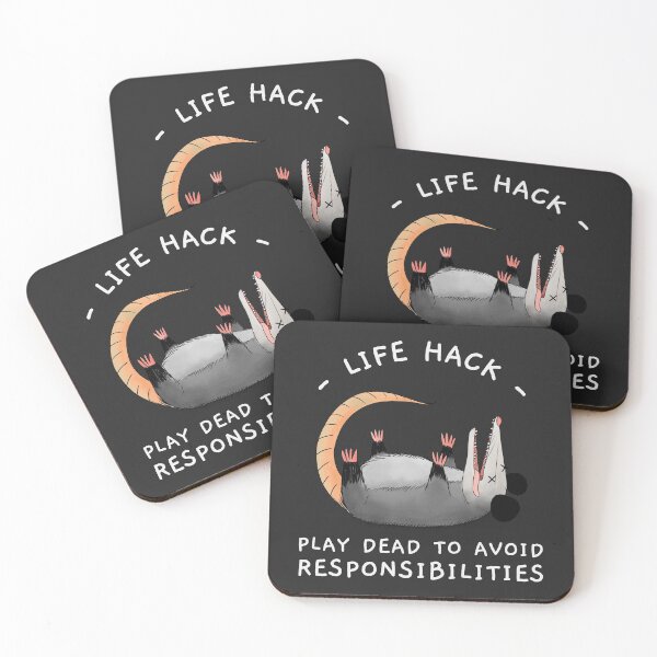 Item preview, Life Hack - Play Dead To Avoid Responsibilities Funny designed and sold by EpicArtz.