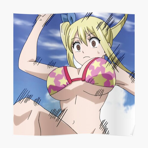 Poster Lucy Heartfilia Redbubble