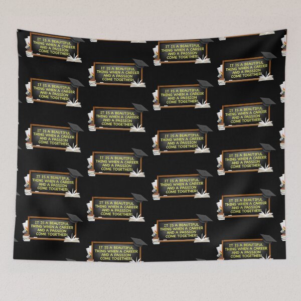 Item preview, Career & Passion Come Together! (on Black) designed and sold by PawsitiveMum.