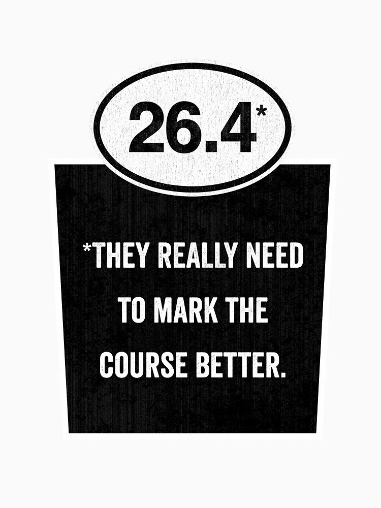 Thumbnail 7 of 7, Essential T-Shirt, 26.4 - Mark the Course designed and sold by DamnAssFunny.