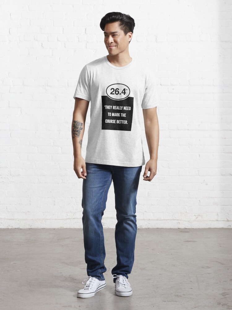 Thumbnail 5 of 7, Essential T-Shirt, 26.4 - Mark the Course designed and sold by DamnAssFunny.