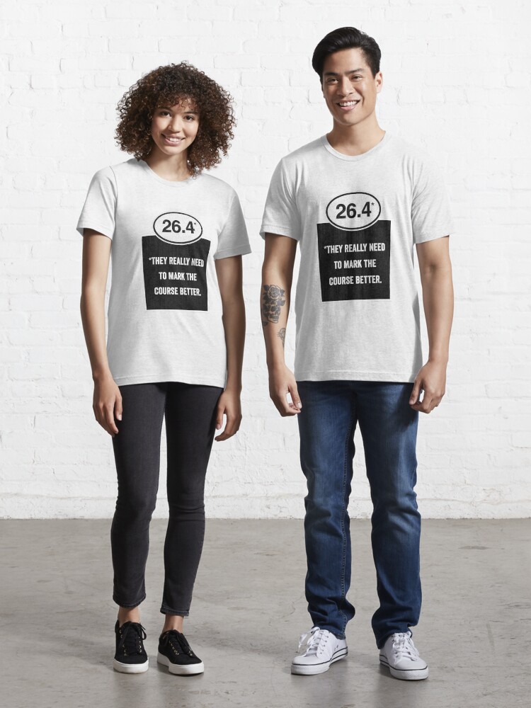 Thumbnail 1 of 7, Essential T-Shirt, 26.4 - Mark the Course designed and sold by DamnAssFunny.