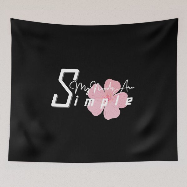 Item preview, My Needs Are Simple Shirt designed and sold by biwdrawing.