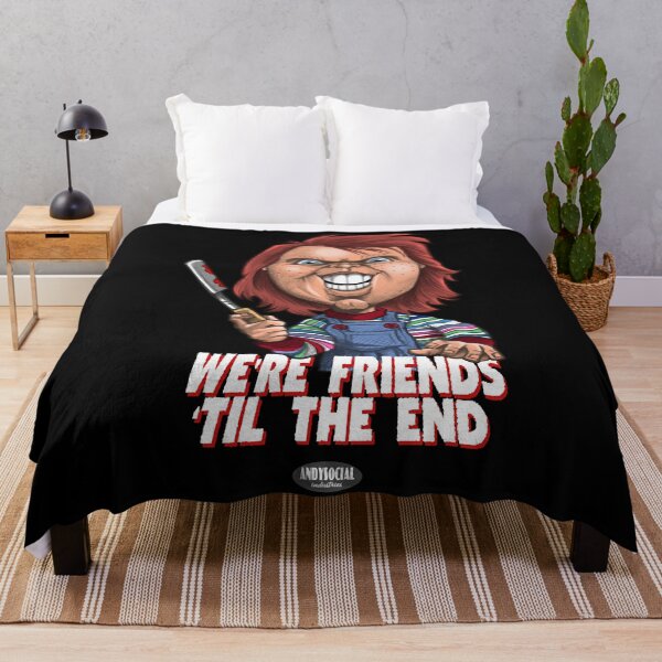 Item preview, We're friends chucky quote horror movie designed and sold by PowersMelvin.