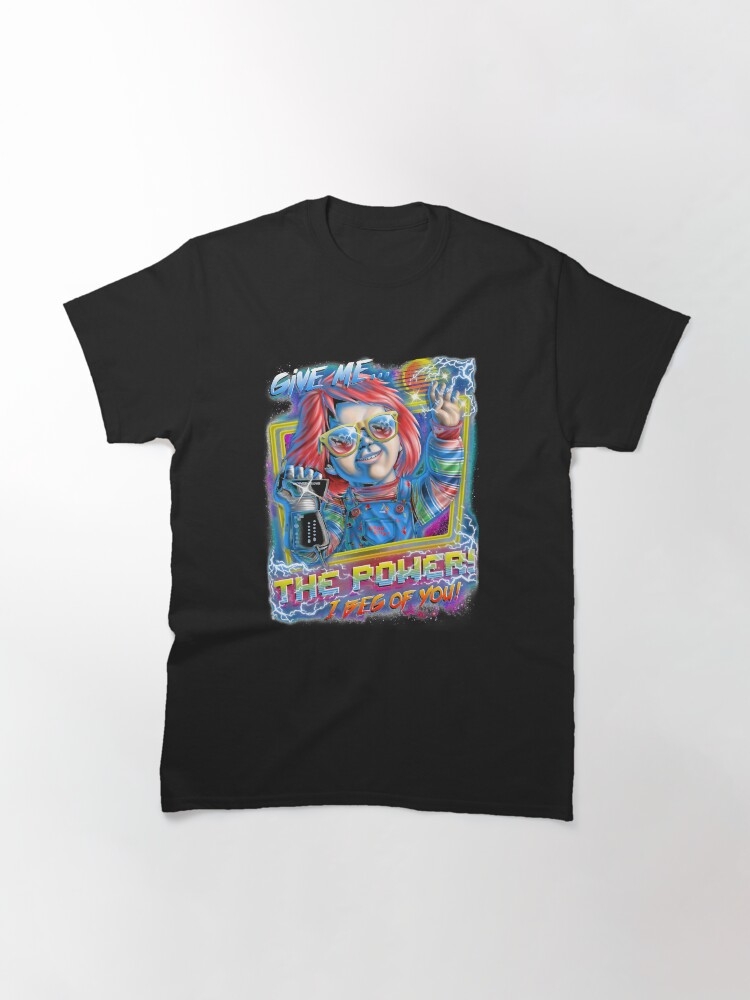 what color is chucky's shirt
