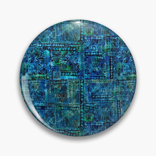 Item preview, Hawaiian blue Tapa designed and sold by Linda Maliuana.