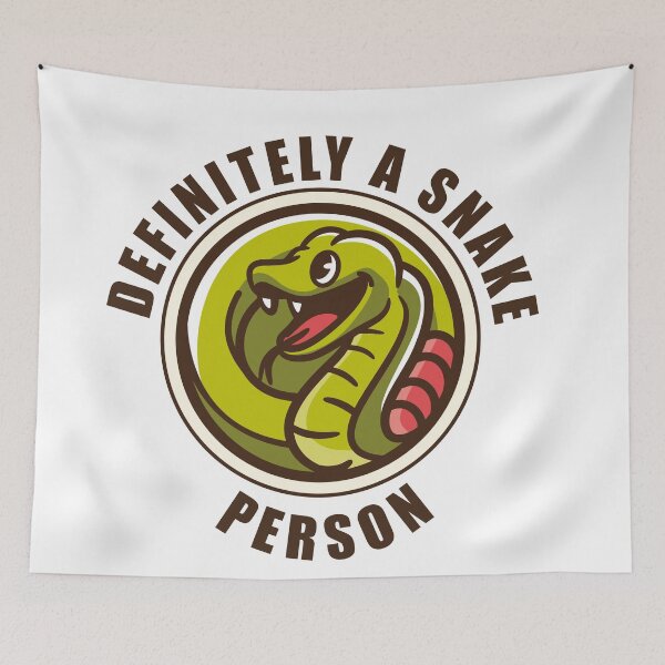 Item preview, Cute snake with definitely a snake person designed and sold by abhishekarts.
