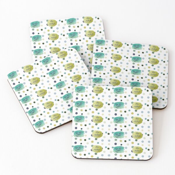 Item preview, Personalised spotted blue green couples print with 'zawj' in Arabic designed and sold by HalunaHappy.