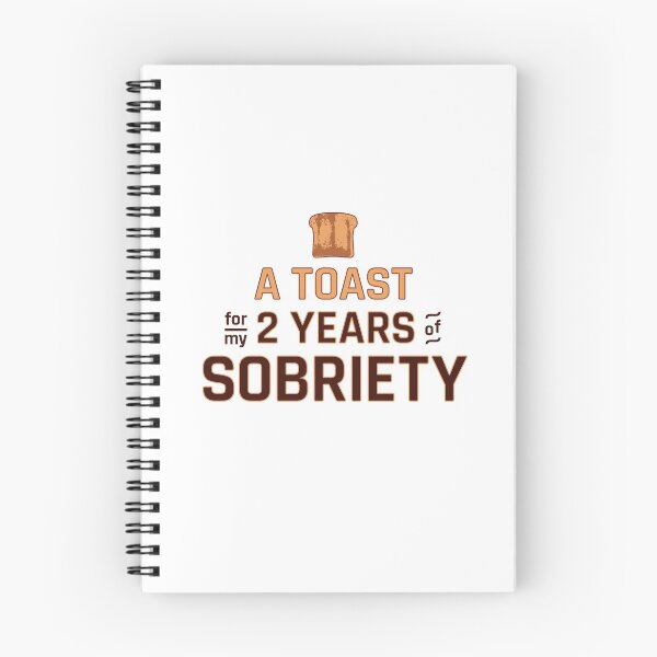 Item preview, Soberversary / 2 Year Sober Anniversary: Toast For Sobriety designed and sold by ClickForMore.