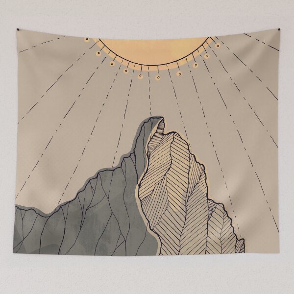 Item preview, The grey great peak designed and sold by Swadeillustrations.