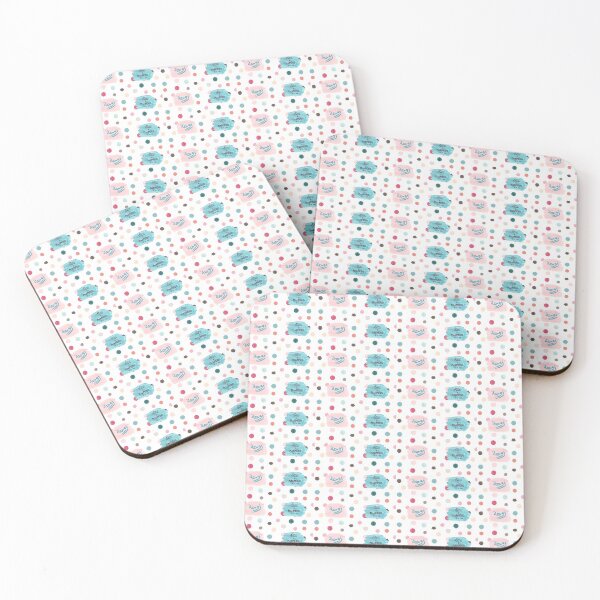 Item preview, Copy of Personalised spotted pink blue couples print with 'zawja' in Arabic designed and sold by HalunaHappy.
