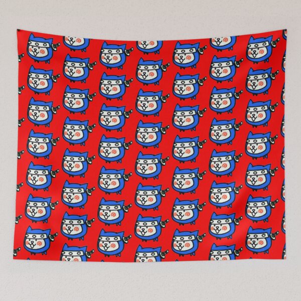 Item preview, Ninja cat designed and sold by Jonnasushi.