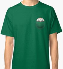Camiseta clásica hilera de bolsillo