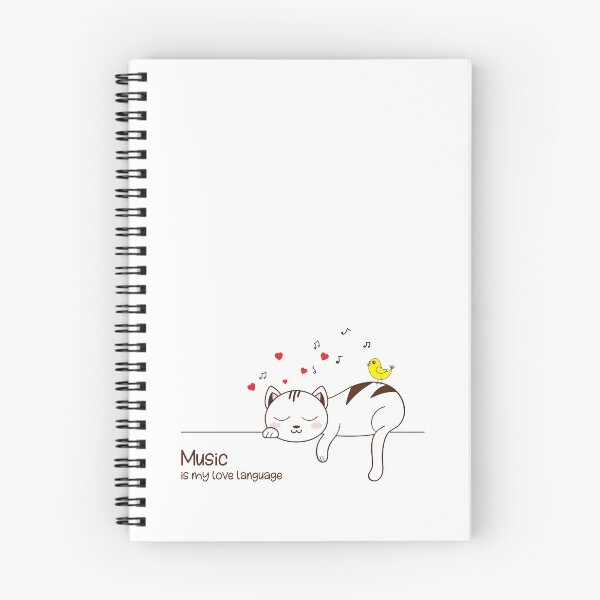 Item preview, music is my love language designed and sold by happyartbymary.