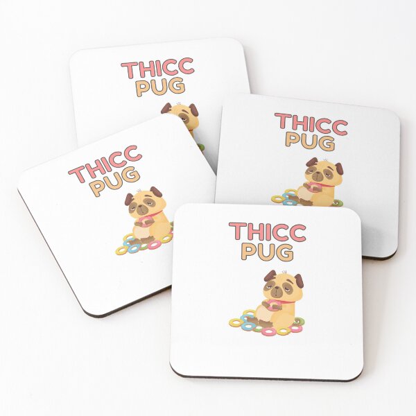 Item preview, Thicc Pug designed and sold by Trendy Merch 90.