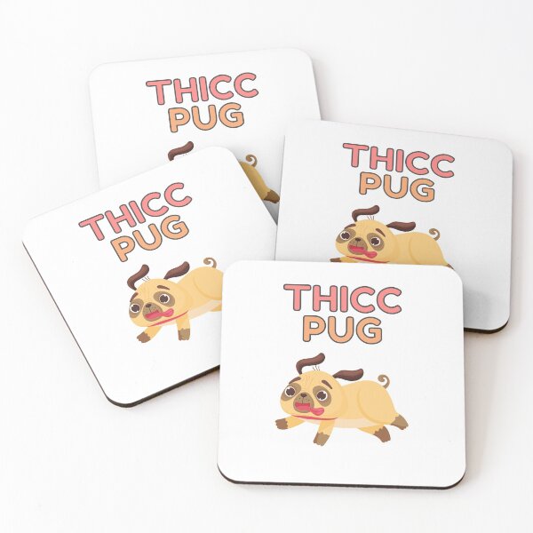 Item preview, Thicc Pug designed and sold by Trendy Merch 90.
