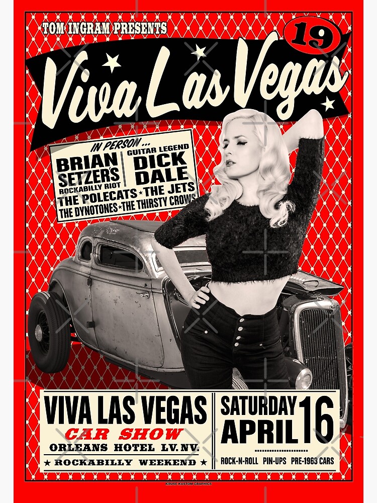 Viva Las Vegas - Rockabilly - Posters and Art Prints