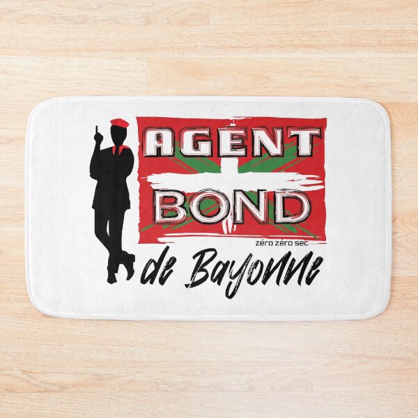 Item preview, Agent Bond de Bayonne - Humor Parody Agent Basque designed and sold by rubislys.