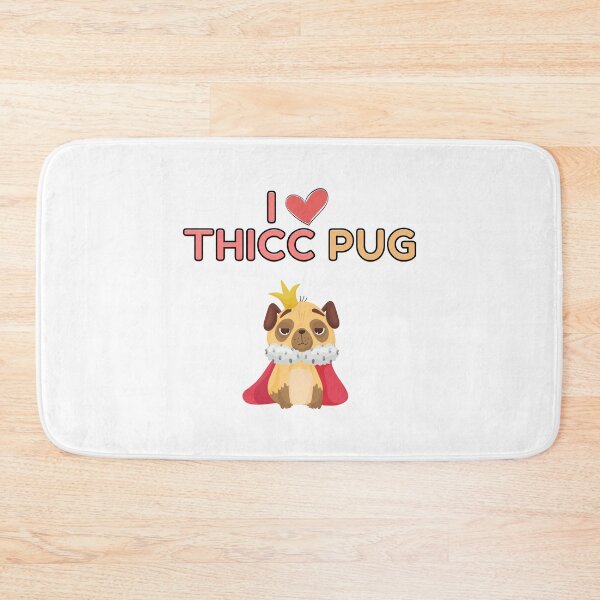 Item preview, I Love Thicc Pug designed and sold by Trendy Merch 90.