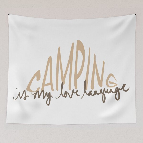 Item preview, Camping Is My Love Language designed and sold by mareabello.