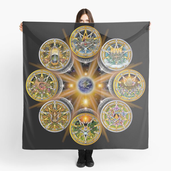 Item preview, Witches' Wheel of the Year designed and sold by Naumaddic Arts.