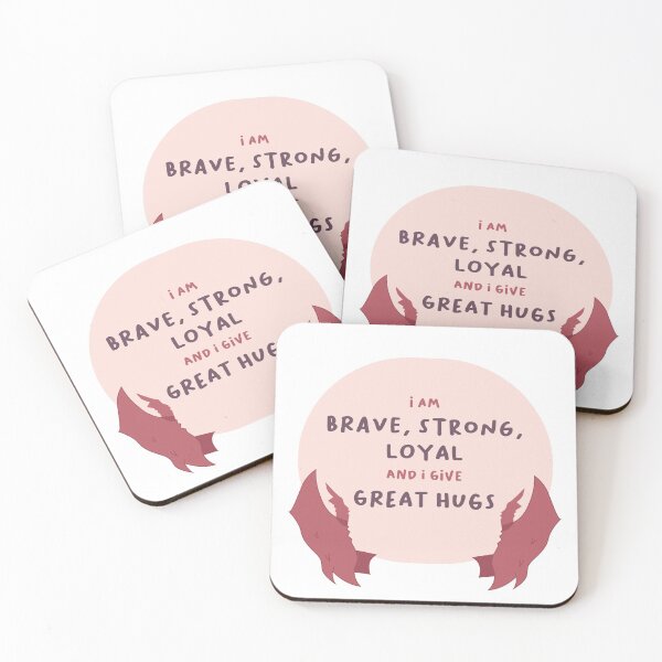 Item preview, I am Brave, Strong, Loyal, and I Give Great Hugs  designed and sold by cimong.