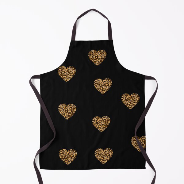 Item preview, gold leopard pattern hearts - leopard skin pattern gold - leopard design designed and sold by Amalzaki.