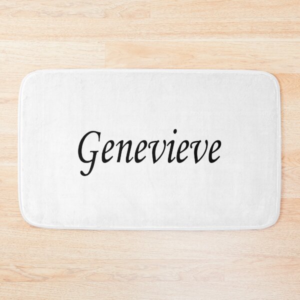 Item preview, Genevieve - black name lettering text - 0721 designed and sold by PrettyDesserted.
