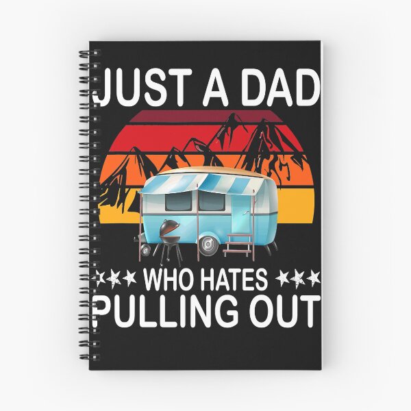 Item preview, Mens Funny Camping Just A Dad Who Hates Pulling Out  designed and sold by SuzyTanner.