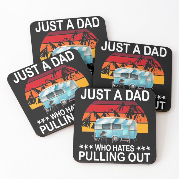 Item preview, Mens Funny Camping Just A Dad Who Hates Pulling Out  designed and sold by SuzyTanner.
