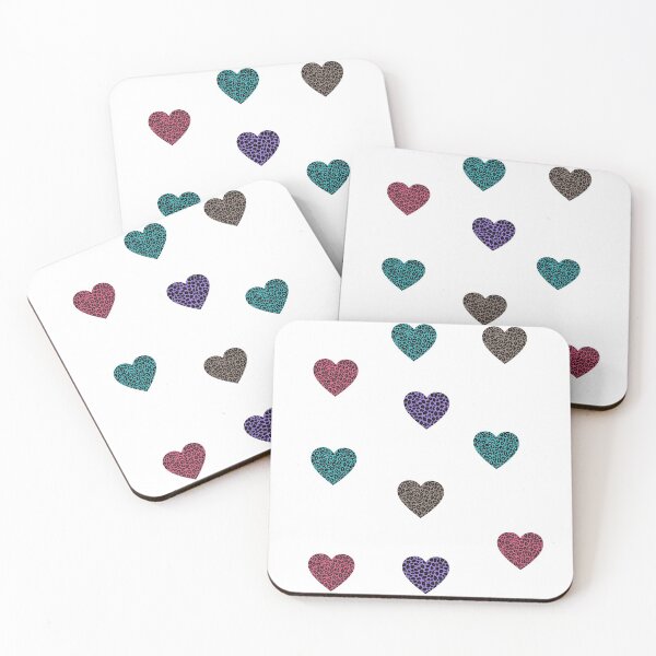 Item preview, colorful leopard pattern hearts - leopard skin pattern gold - leopard design designed and sold by Amalzaki.