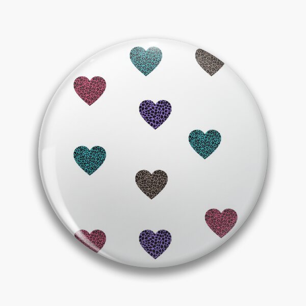 Item preview, colorful leopard pattern hearts - leopard skin pattern gold - leopard design designed and sold by Amalzaki.