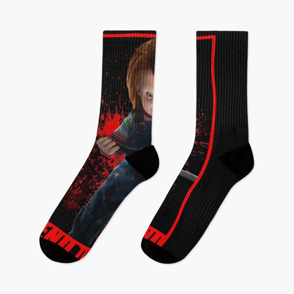 Item preview, Friend till the end Chucky doll blood design designed and sold by BurchettSandra.