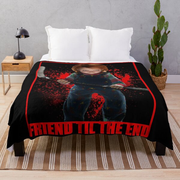 Item preview, Friend till the end Chucky doll blood design designed and sold by BurchettSandra.